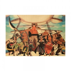 One Piece Retro Kraft Paper Anime Poster (50.5*35CM)