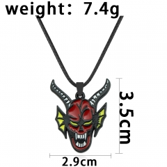 Stranger Things Hellfire Club Cosplay Alloy Anime Necklace