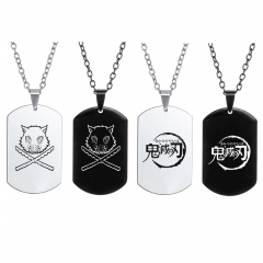4 Styles Demon Slayer: Kimetsu no Yaiba Cosplay Alloy Anime Necklace