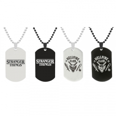 4 Styles Stranger Things Cosplay Alloy Anime Necklace