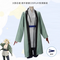 Naruto Cos Tsunade Cartoon Character Anime Costume Set