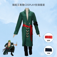 One Piece Cos Zoro Cartoon Character Anime Costume Set