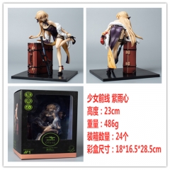 少女前线 OTS14 紫雨心 双头雕手办