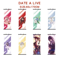 60*170CM 8 Styles Date a Live Wallscrolls Anime Wall Scroll
