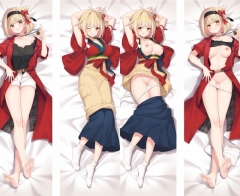 (50*150CM) 2 Styles Lycoris Recoi Soft Bolster Body Anime Long Pillow