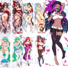 (50*150cm) 5 Styles League of Legends Bolster Body Anime Long Pillow
