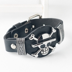 One Piece Alloy Anime Bracelet Bangles Wristband