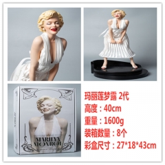 玛丽莲梦露 2代梦露 1比4 Blitzway 雕像手办，一件8个， 高约40cm，外盒尺寸27X18X43cm，重量1600g