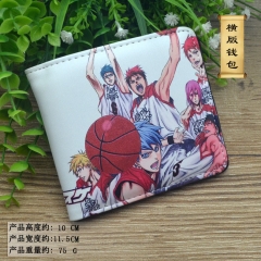 Slam Dunk Cartoon Cosplay Purse PU Leather Anime Short Wallet