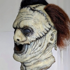 The Texas Chainsaw Massacre Cosplay Cartoon Prom Props Party Latex Halloween Anime Mask
