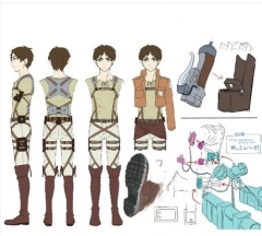 Attack on Titan / Shingeki No Kyojin Survey Corps  Cosplay Anime Cartoon  Anime Belt Set