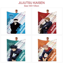 7 Styles 100x135CM Jujutsu Kaisen Quilt Double Printed Anime Summer Blanket