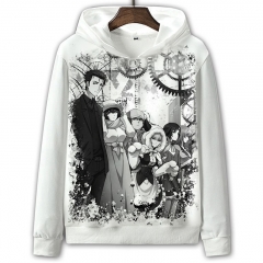 12 Styles Steins Gate Cartoon Anime Hooded Hoodie