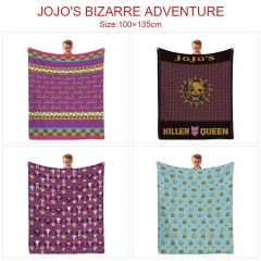 7 Styles 100x135CM JoJo's Bizarre Adventure Quilt Double Printed Anime Summer Blanket