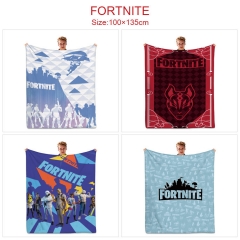 5 Styles 100x135CM Fortnite Quilt Double Printed Anime Summer Blanket