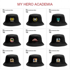 10 Styles My Hero Academia/Boku no Hero Academia Fisherman Sun Hat Cap Anime Bucket Hat