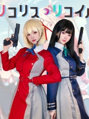 Lycoris Recoil 锦木千束cos服装 井之上泷奈cosplay动漫 现货新款