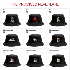 10 Styles The Promised Neverland Fisherman Sun Hat Cap Anime Bucket Hat