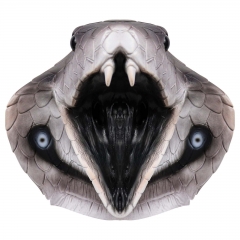 Halloween Horror Snake Mask Latex Material Anime Mask