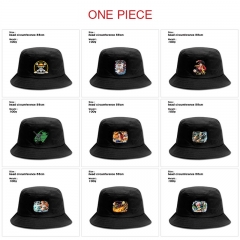 13 Styles One Piece Fisherman Sun Hat Cap Anime Bucket Hat
