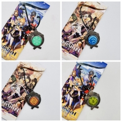 16 Styles Genshin Impact Anime Alloy Necklace