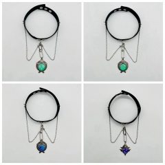 14 Styles Genshin Impact Anime Necklace
