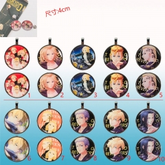10 Styles Tokyo Revengers Anime Necklace And Badge Set