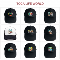 9 Styles Toca Life World Baseball Cap Anime Sports Hat