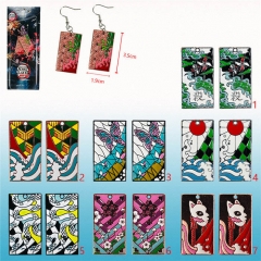 7 Styles Demon Slayer: Kimetsu no Yaiba Anime Earring