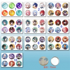 6PCS/SET Genshin Impact Anime Mirror