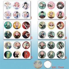 6PCS/SET SPY X FAMILY Anya Yor Anime Mirror