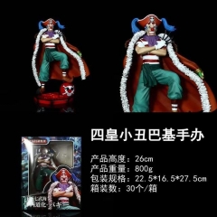 海贼王 新四皇 十字会会长 小丑巴基 盒装手办 高26cm 一箱30个1