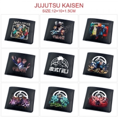 9 Styles Jujutsu Kaisen Cosplay Cartoon PU Anime Wallet Purse