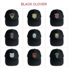 11 Styles Black Clover Baseball Cap Anime Sports Hat