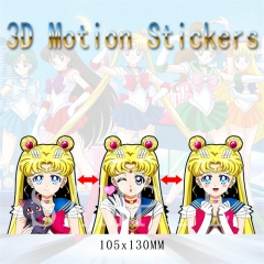美少女战士 3D渐变贴纸