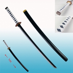 100CM Demon Slayer: Kimetsu no Yaiba Tomioka Giyuu Cosplay Prop Anime Wooden Sword Weapon
