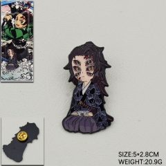 Demon Slayer: Kimetsu no Yaiba Cartoon Cute Anime Alloy Brooch Pin