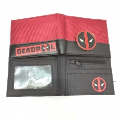 Deadpool Movie Pattern PU Purse Anime Wallet