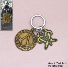 3 Styles Assassin's Creed Cartoon Cute Anime Alloy Keychain
