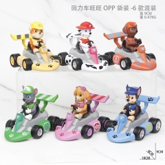 9CM 6PCS/SET PAW Patrol Anime PVC Figure