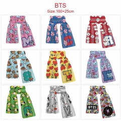 BTS 动漫围巾