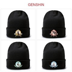 7 Styles Genshin Impact Cosplay Cartoon Decoration Anime Hat