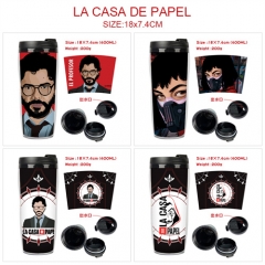 4 Styles La Casa de Papel/Money Heist Cartoon Anime Water Cup