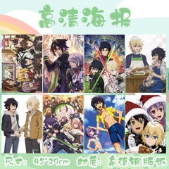 Seraph of the End Printing Anime Paper Posters (8pcs/set)