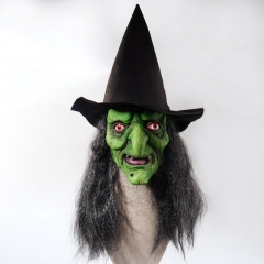 Witch Cosplay Cartoon Prom Props Party Latex Halloween Anime Mask