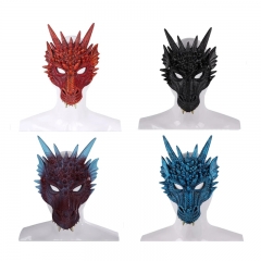 7 Styles Halloween Mardi Gras Dragon Anime PU Material Anime Mask