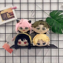 4 Styles 10CM SPY X FAMILY Anya Twilight Yor Forger Damian Desmond Dumplings Anime Plush Toy Doll Pendant