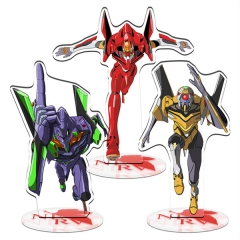 3 Styles EVA/Neon Genesis Evangelion Acrylic Anime Standing Plates