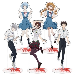 5 Styles EVA/Neon Genesis Evangelion Acrylic Anime Standing Plates