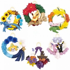 6PCS/SET 9CM Pokemon Anime PVC Figure